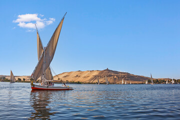 Feluken, Nil, Ägypten
