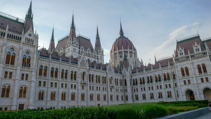 Fototapeta premium Budapest is the capital of Hungary. A Journey into a Pandemic