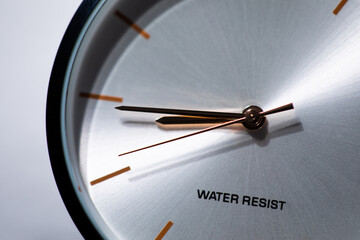 Water resist watch with box