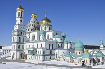 The Resurrection New Jerusalem Monastery is a historically Stavropol monastery of the Russian Orthodox Church in the city of Istra, Moscow region.