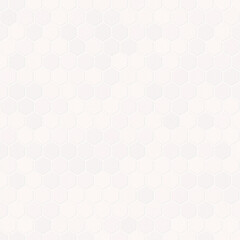 White hexagon texture background. 3d rendering. Hexagon brick wall.