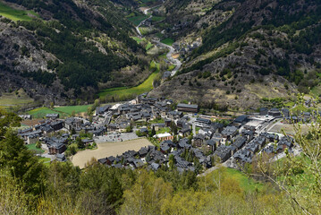 Fototapeta na wymiar Andorra - Ordino