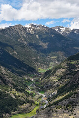 Naklejka premium Andorra - Ordino