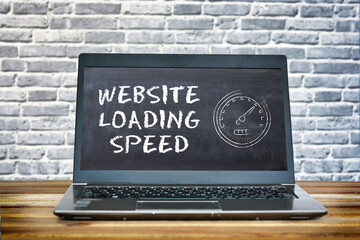 Website or webpage loading speed concept - 483180255