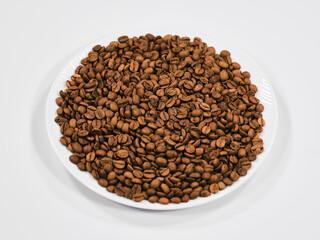 Delicious roasted fresh coffee beans