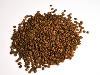 Delicious roasted fresh coffee beans