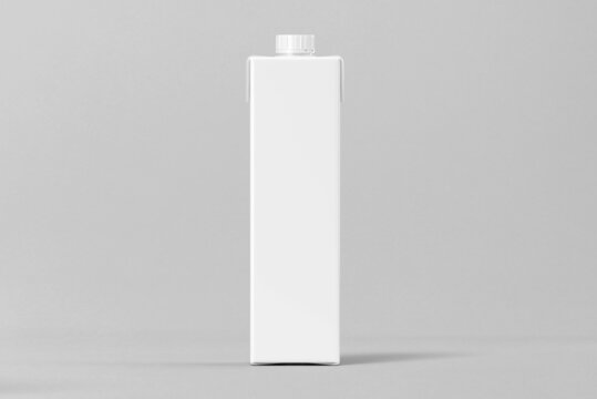 3d rendering mock up packaging for fruit juice