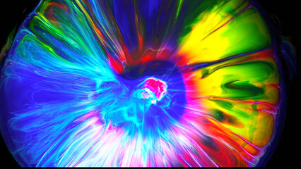 Bright colorful abstractions