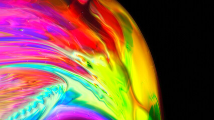 Bright colorful abstractions