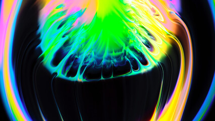 Bright colorful abstractions