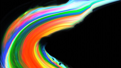 Bright colorful abstractions