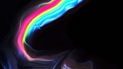 Bright colorful abstractions