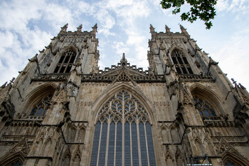 Fototapeta na wymiar York Minster Cathedral in York, North Yorkshire