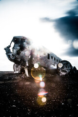 Flugzeugwrack  © Jan