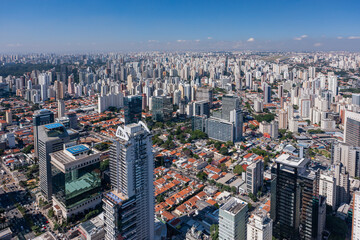 Aerial photo at Vila Olimpia Sao Paulo in 20150521