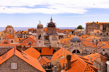 View on old town Dubrovnik
