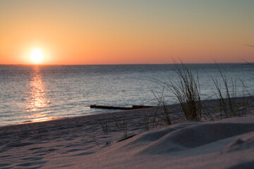Sonnenuntergang auf Sylt