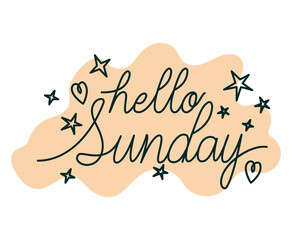 phrase of hello sunday