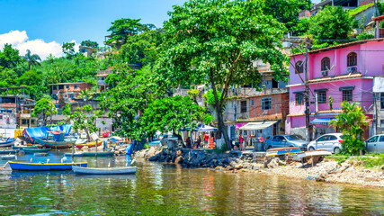 Jurujuba Fishing Community in Niteroi, Rio de Janeiro, Brazil