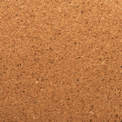 Brown cork texture. Corkboard background  