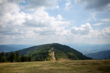 landscape with clouds