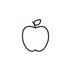 Apple icon. Apple sign and symbols for web design.