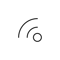 Wifi icon. signal sign and symbol. Wireless  icon