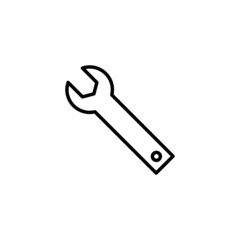 Wrench icon. repair icon. tools sign and symbol