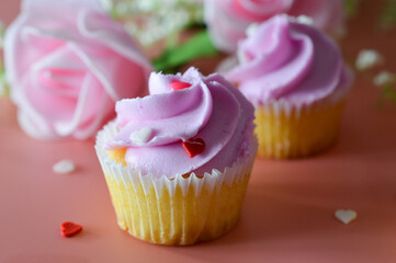 Cupcake pour la St Valentin 