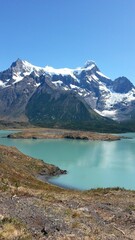 Fototapeta na wymiar National Park Torres del Paine, Patagonia, Chile. 