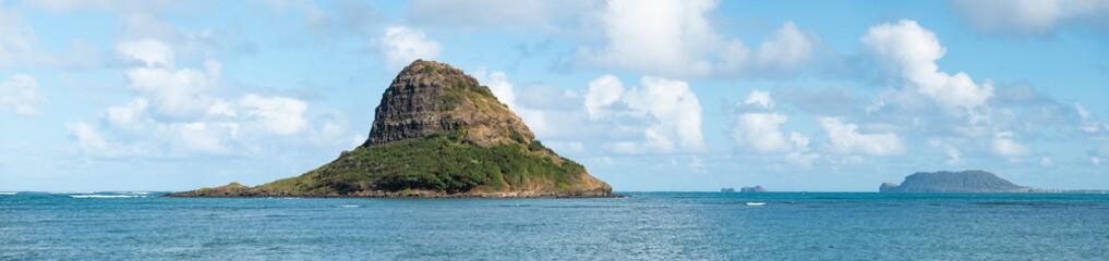 Fototapeta na wymiar Seascape with island