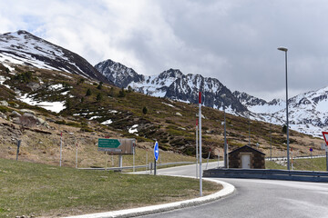 Andorra - Pas de la Casa - Zufahrt von Frankreich