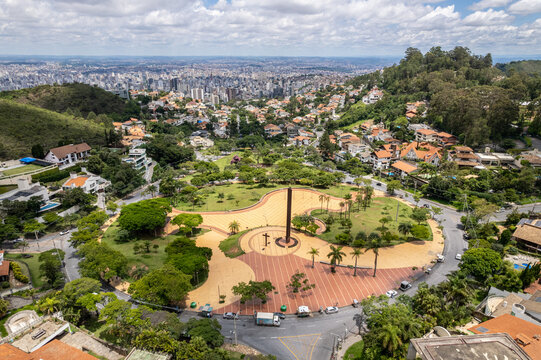 "Pra&ccedil;a do Papa" in Belo Horizonte, in Minas Gerais, Brazil.