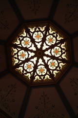 stained glass dome