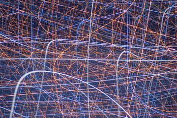 background and texture of colored lines lights