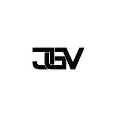 Fototapeta premium jgv letter original monogram logo design