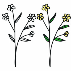 Fototapeta na wymiar Spiral outline decoration background. simple sign element. Hnad writing floral crayon illustration