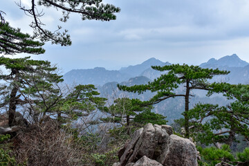 Huangshan Scenic Spot in Anhui Province, China