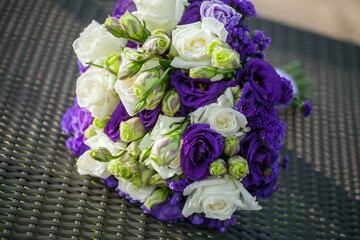 flower bouquet for the bride.