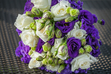 flower bouquet for the bride.