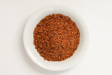 Aleppo Peppers in a Bowl