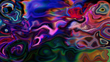 Abstract multicolored textured rainbow background.