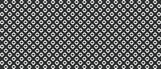 Black and white Japanese wave with fish pattern background. Modern abstract vector illustration texture. EPS 10