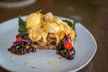 meat with vegetables