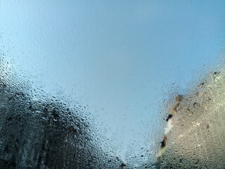 water in the window