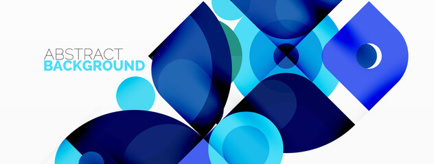 Colorful geometric pattern, minimal abstract background for wallpaper, banner, presentation