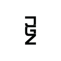jgz letter original monogram logo design