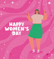 happy women day illustration