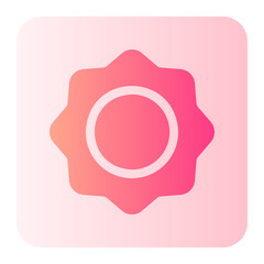 brightness gradient icon