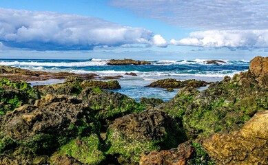 beach and rocks